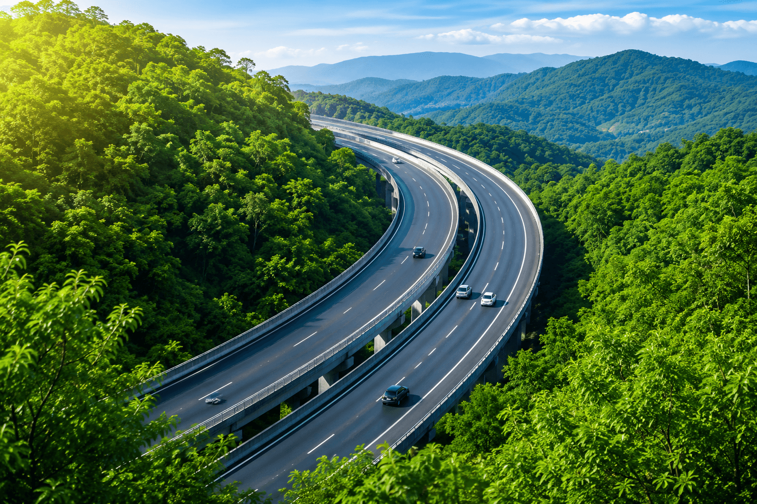 Tree planting along the Southern Expressway
